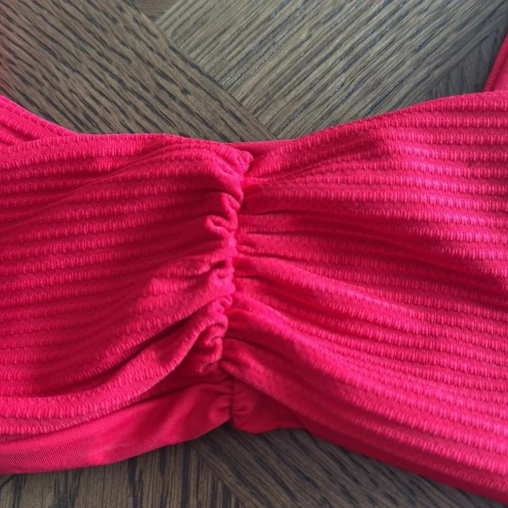 L*Space Eco Chic Repreve® Marlee Bikini Top, size Large , $110